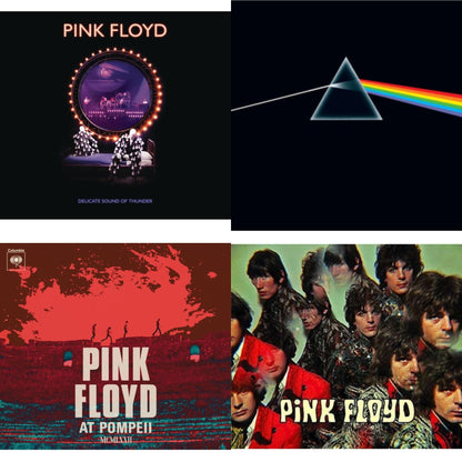 Delicate Sound Of Thunder (2CD) & Dark Side Of The Moon (50Th Anniversary Remaster) & Pink Floyd At Pompeii - Mcmlxxii (2CD) & Piper At The Gates Of Dawn