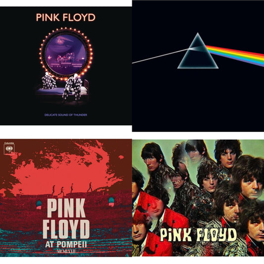 Delicate Sound Of Thunder (2CD) & Dark Side Of The Moon (50Th Anniversary Remaster) & Pink Floyd At Pompeii - Mcmlxxii (2CD) & Piper At The Gates Of Dawn