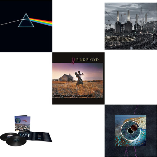 Animals (2018 Remix) (180G/LP/CD/Blu-Ray/DVD) & Momentary Lapse Of Reason (Remixed & Updated) (2LP) & Dark Side Of The Moon (50Th Anniversary Remaster) & Pulse (180G/4LP/52 Pp Book) & Collection Of Great Dance Songs (180G)