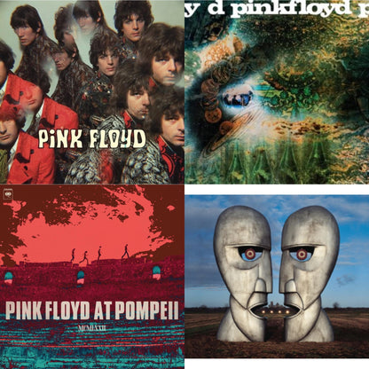 Piper At The Gates Of Dawn (Mono Version) & Saucerful Of Secrets (Mono/180G) & Pink Floyd At Pompeii - Mcmlxxii (2LP) & Division Bell (180G/2016 Version/Gatefold)
