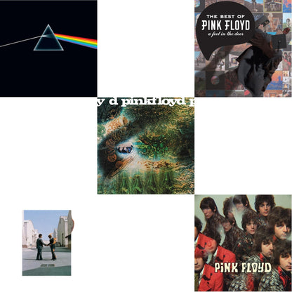 Piper At The Gates Of Dawn (Mono Version) & Dark Side Of The Moon (50Th Anniversary Remaster) & Saucerful Of Secrets (180G) & Wish You Were Here (180G) & Best Of Pink Floyd: A Foot In Door (2LP/180G Vinyl)