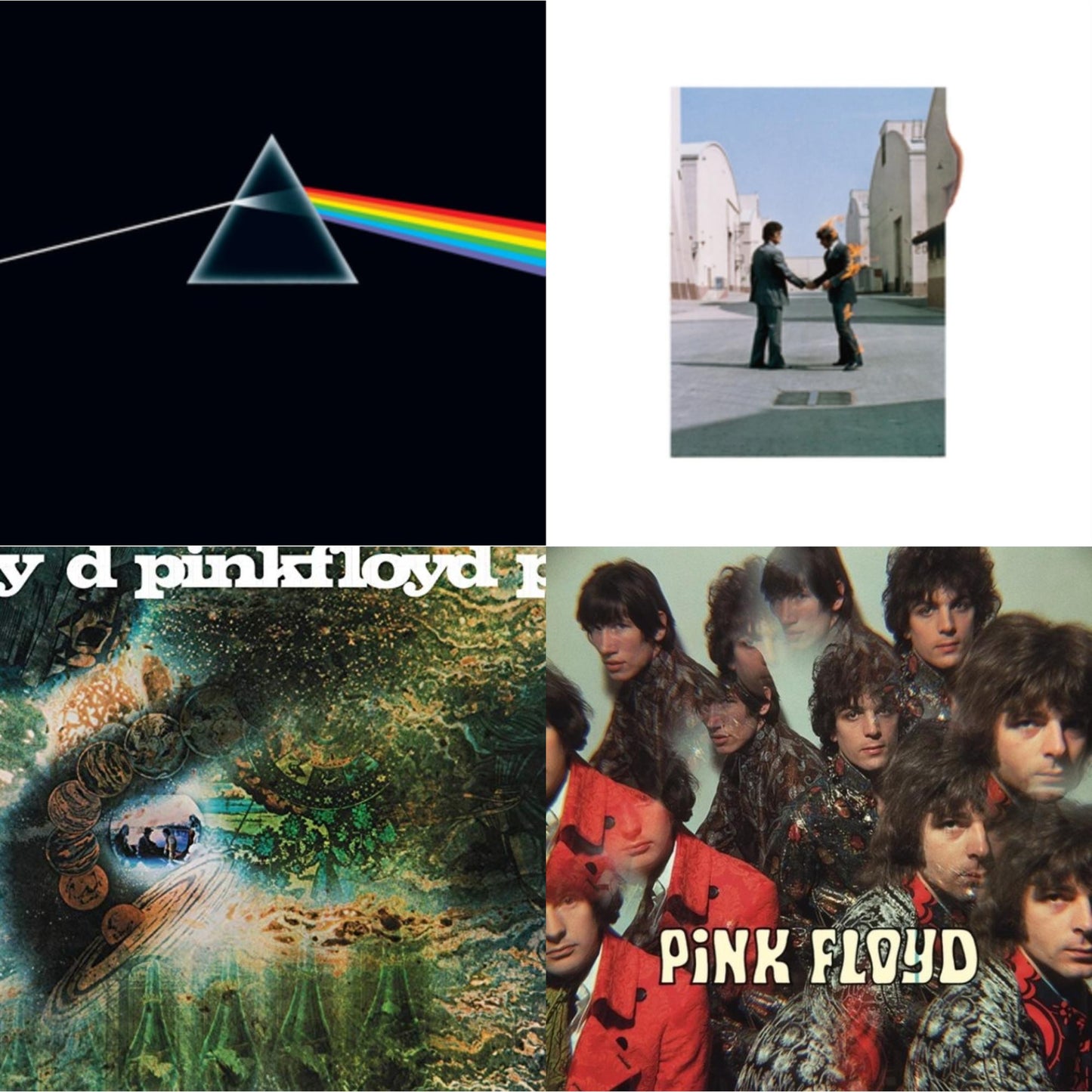 Piper At The Gates Of Dawn (Mono Version) & Dark Side Of The Moon (50Th Anniversary Remaster) & Saucerful Of Secrets (180G) & Wish You Were Here (180G)