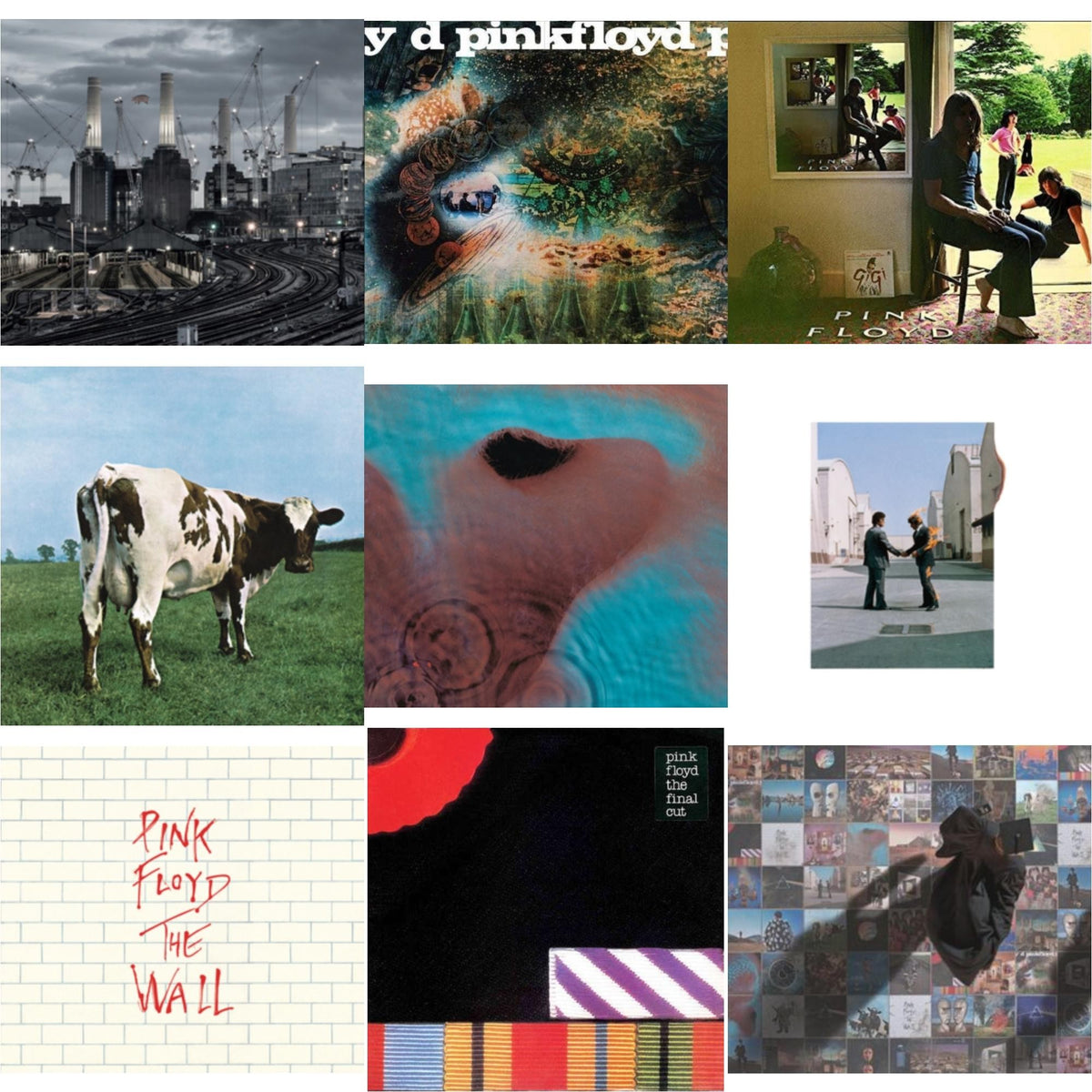 Animals (2018 Remix) & Saucerful Of Secrets & Ummagumma & Atom Heart Mother & Meddle & Wish You Were Here & Wall & Final Cut & Foot In The Door: Best Of Pink Floyd