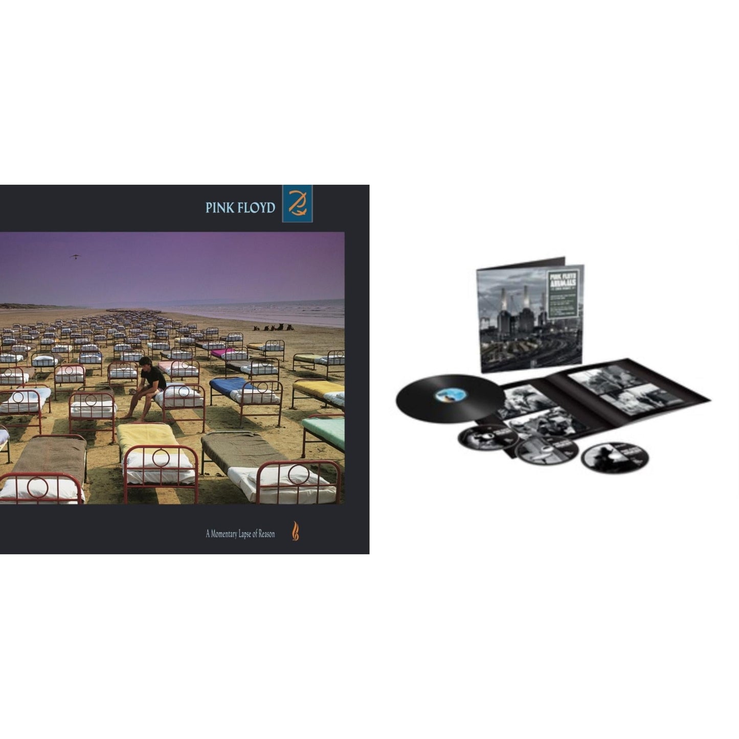 This is a 2 LP Vinyl SKU bundle.
1.This LP Vinyl is brand new.Format: LP VinylMusic Style: Prog RockThis item's title is: Animals (2018 Remix) (LP/CD/DVD/Blu-Ray/180G)Artist: Pink FloydLabel: PINK FLOYD MUSIC LTD.Barcode: 190295599577Release Date: 10/7/2022
2.