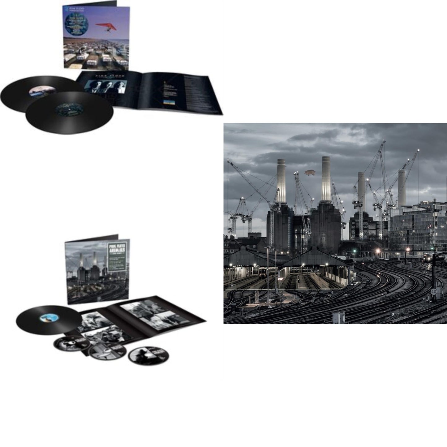 Momentary Lapse Of Reason (Remixed & Updated) (2LP/180G) & Animals (2018 Remix) (LP/CD/DVD/Blu-Ray/180G) & Animals (2018 Remix) (180G/LP/CD/Blu-Ray/DVD)