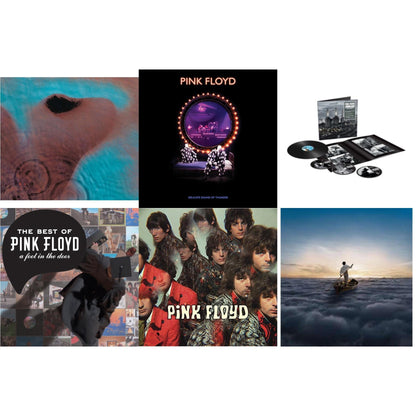 Animals (2018 Remix) (LP/CD/DVD/Blu-Ray/180G) & Delicate Sound Of Thunder (3LP) & Endless River (2LP/180G) & Piper At The Gates Of Dawn (180G/2016 Version) & Meddle (180G/Gatefold/2016 Version) & Best Of Pink Floyd: A Foot In Door (2LP/180G Vinyl)