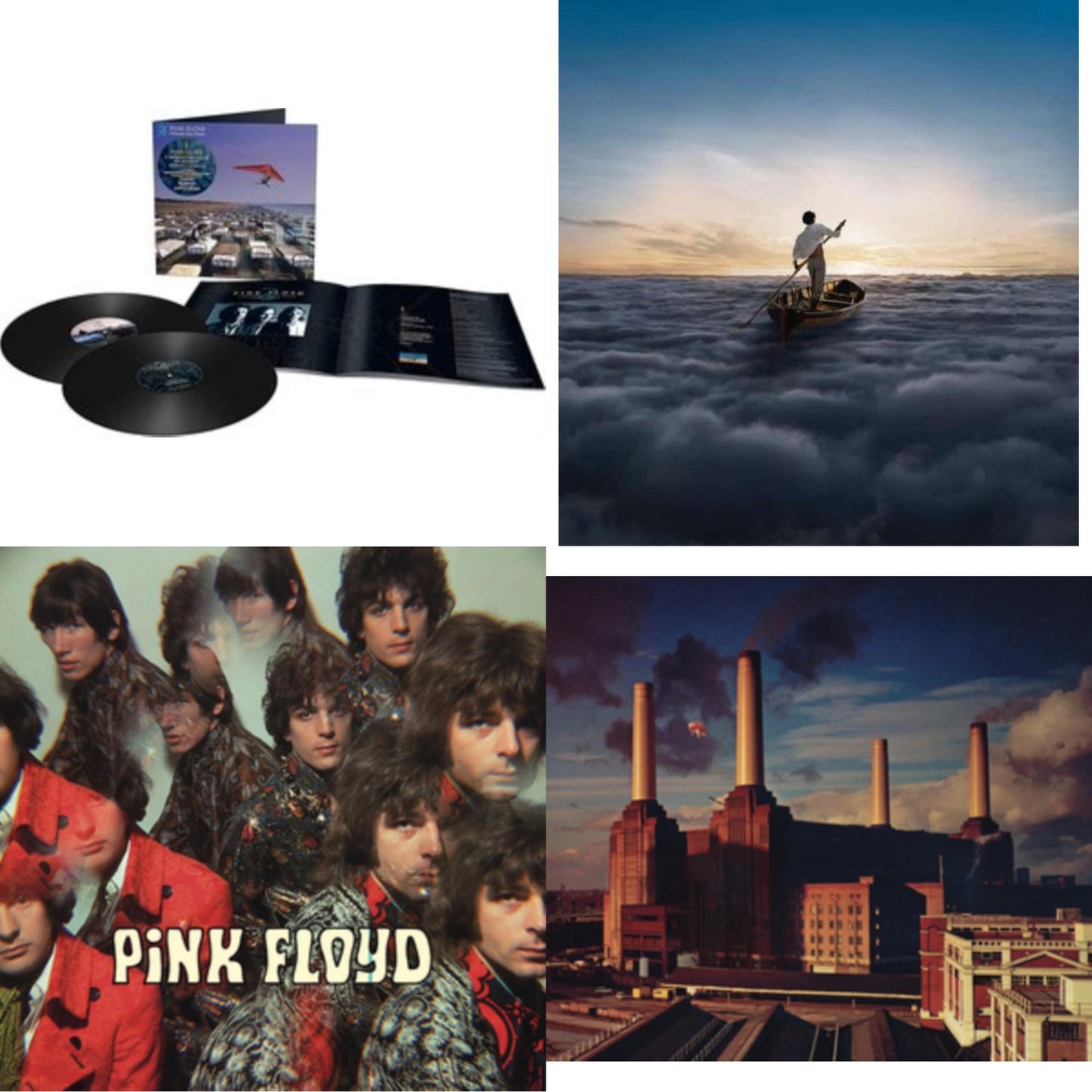Momentary Lapse Of Reason (Remixed & Updated) (2LP) & Endless River (2LP/180G) & Piper At The Gates Of Dawn (180G/2016 Version) & Animals (180G) (2016 Version)