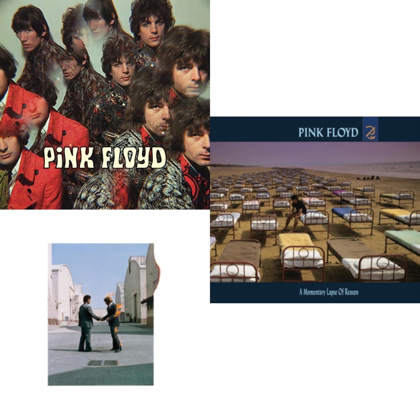 Piper At The Gates Of Dawn (180G/2016 Version) & Wish You Were Here (180G) & Momentary Lapse Of Reason (180G/Gatefold) (2016 Version)