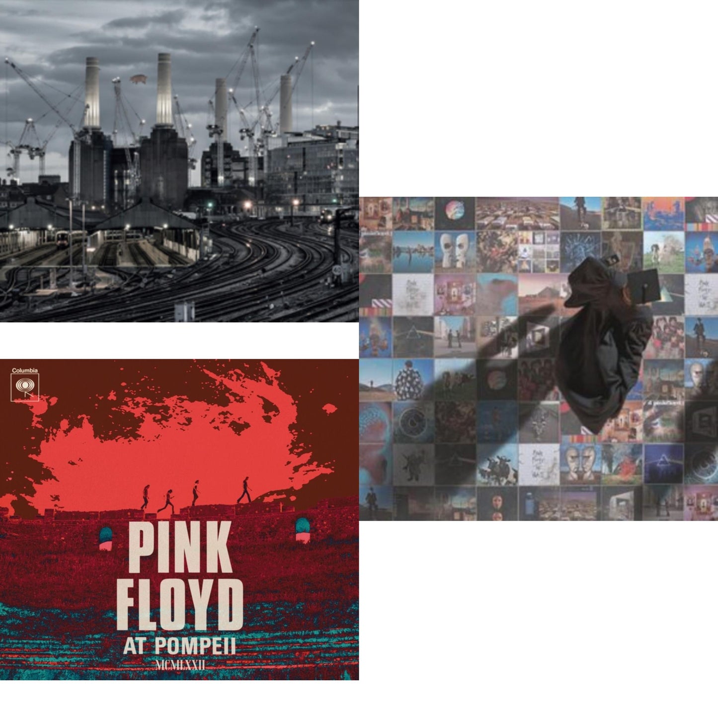 Animals (2018 Remix) & Pink Floyd At Pompeii - Mcmlxxii (2CD) & Foot In The Door: Best Of Pink Floyd