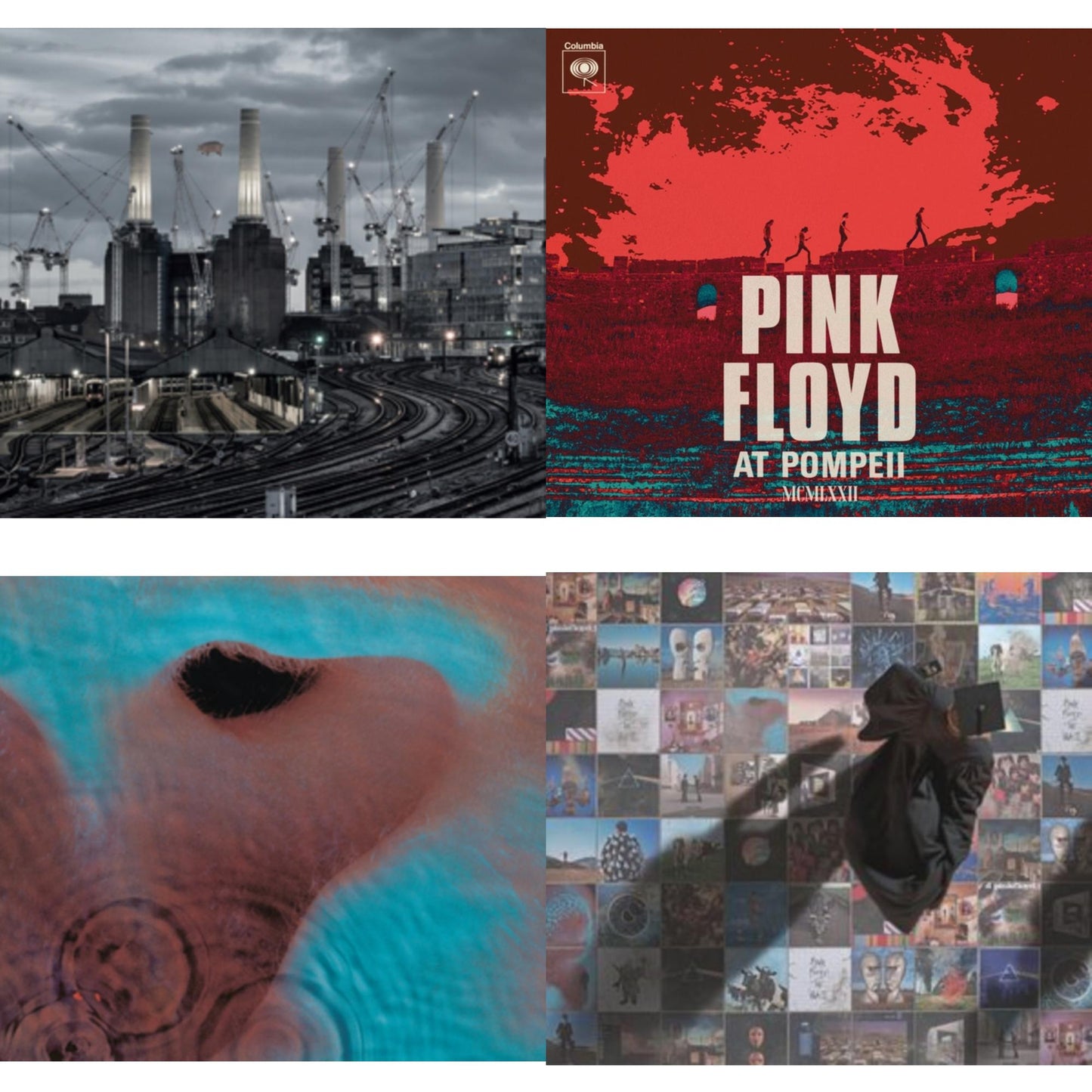 Animals (2018 Remix) & Pink Floyd At Pompeii - Mcmlxxii (2CD) & Meddle & Foot In The Door: Best Of Pink Floyd