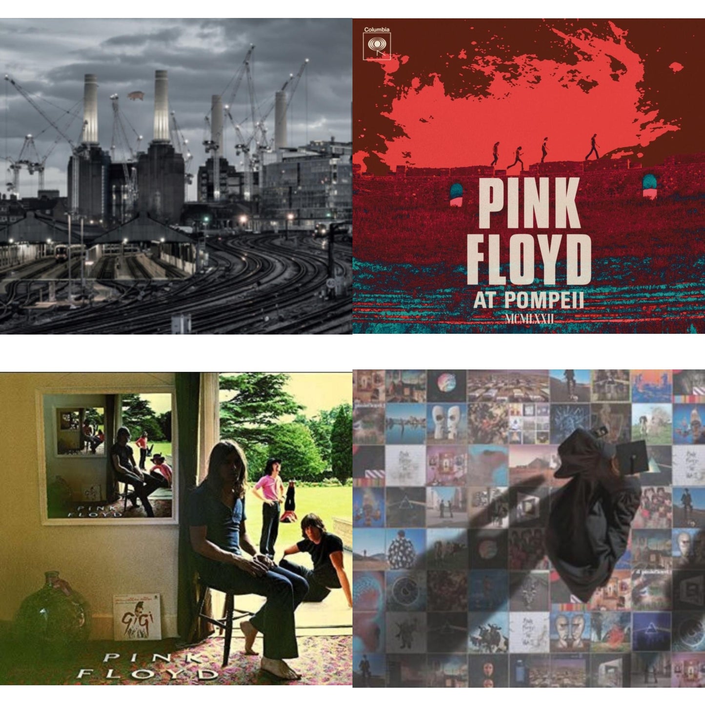 Animals (2018 Remix) & Pink Floyd At Pompeii - Mcmlxxii (2CD) & Ummagumma & Foot In The Door: Best Of Pink Floyd