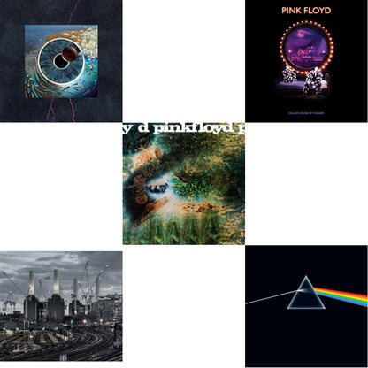 Animals (2018 Remix) (180G/LP/CD/Blu-Ray/DVD) & Delicate Sound Of Thunder (3LP) & Saucerful Of Secrets (Mono/180G) & Dark Side Of The Moon (50Th Anniversary Remaster) & Pulse (180G/4LP/52 Pp Book)
