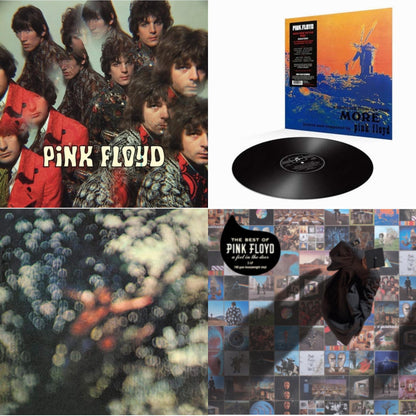 Piper At The Gates Of Dawn (Mono Version) & More (180G) & Obscured By Clouds (180G/2016 Version) & Best Of Pink Floyd: A Foot In Door (2LP/180G Vinyl)