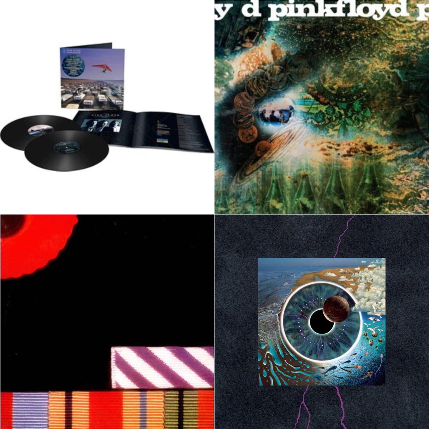 Momentary Lapse Of Reason (Remixed & Updated) (2LP) & Saucerful Of Secrets (Mono/180G) & Final Cut (180G/Gatefold) (2016 Version) & Pulse (180G/4LP/52 Pp Book)