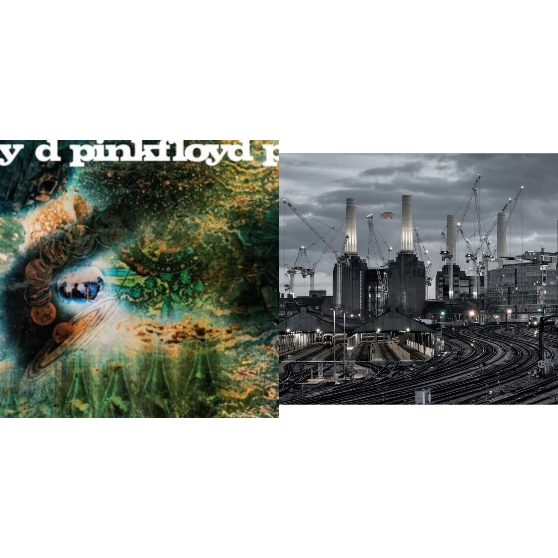 This is a 2 LP Vinyl SKU bundle.
1.This LP Vinyl is brand new.Format: LP VinylMusic Style: Prog RockThis item's title is: Animals (2018 Remix) (180G/LP/CD/Blu-Ray/DVD)Artist: Pink FloydLabel: PINK FLOYD RECORDS / LEGACYBarcode: 190758768717Release Date: 10/7/2022
2.