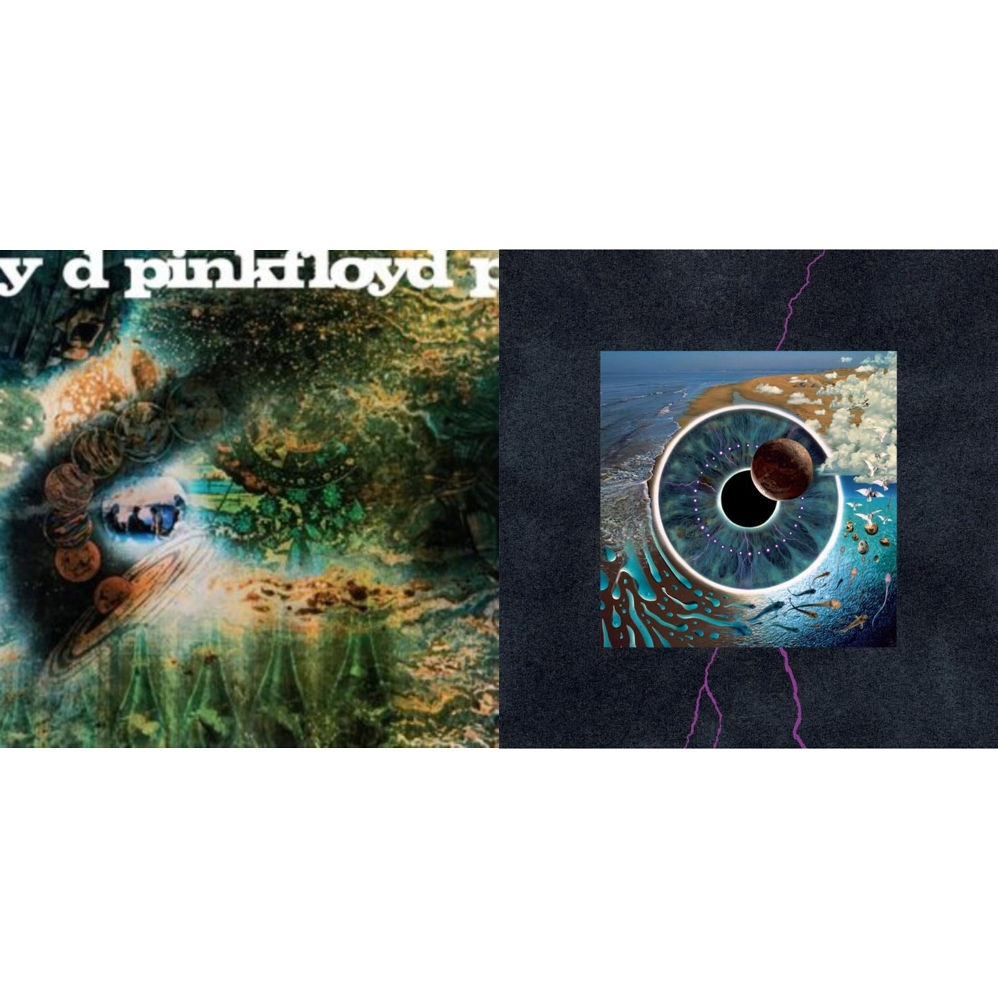 Saucerful Of Secrets (Mono/180G) & Pulse (180G/4LP/52 Pp Book)