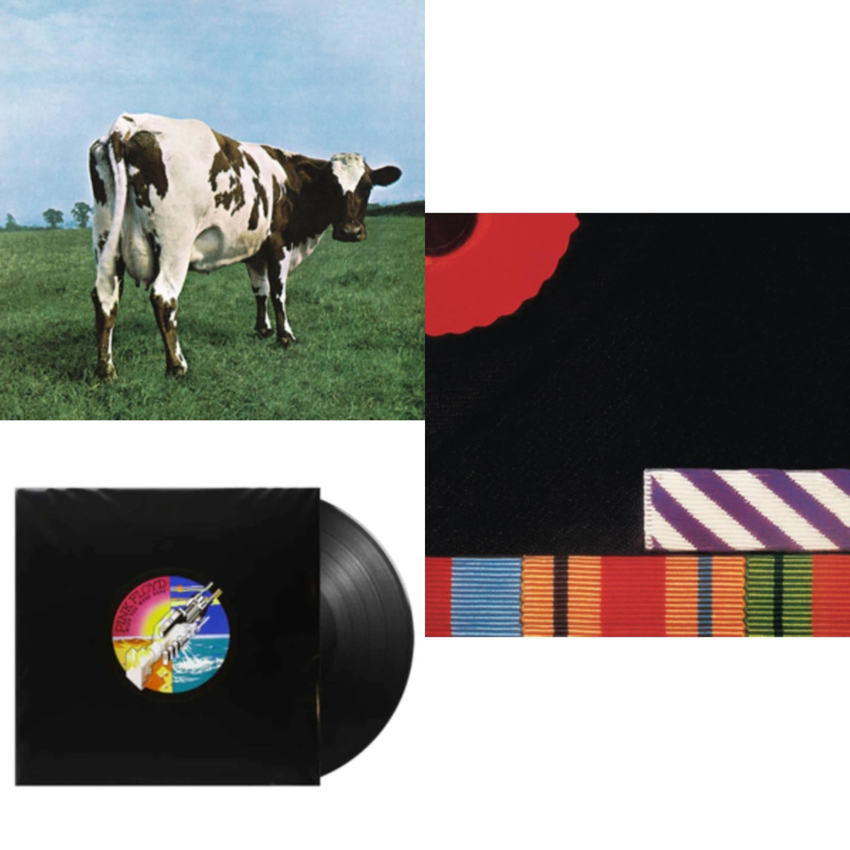 Atom Heart Mother (180G/Gatefold/2016 Version) & Wish You Were Here (180G) & Final Cut (180G/Gatefold) (2016 Version)