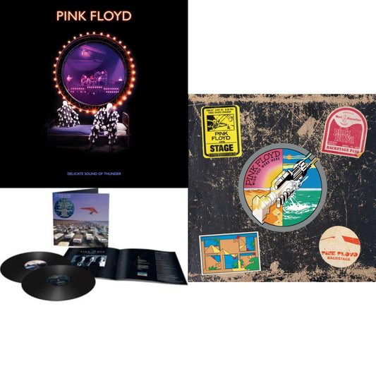 Delicate Sound Of Thunder (3LP) & Momentary Lapse Of Reason (Remixed & Updated) (2LP) & Wish You Were Here (50Th Anniversary/3LP)