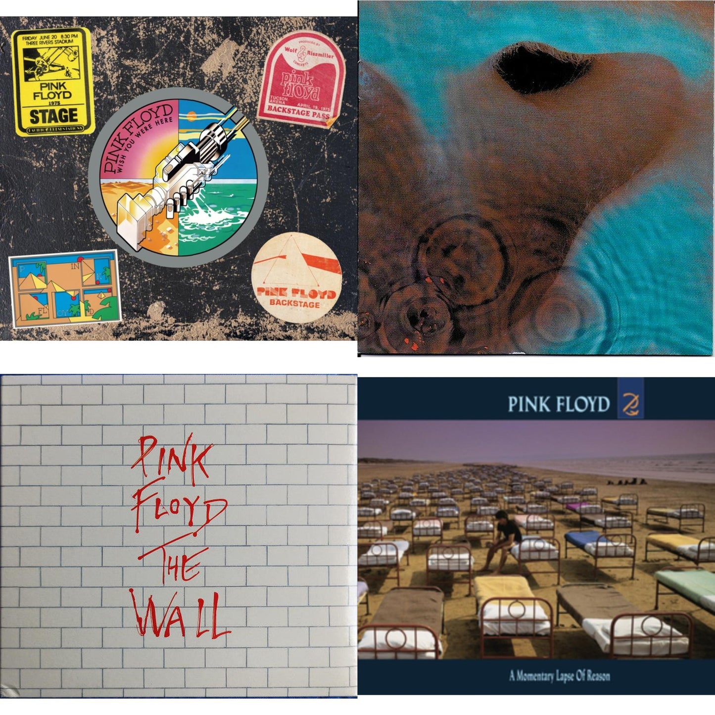 Wish You Were Here (50Th Anniversary/2CD) & Meddle & Wall & Momentary Lapse Of Reason