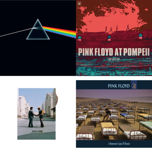 Dark Side Of The Moon (50Th Anniversary Remaster) & Pink Floyd At Pompeii - Mcmlxxii (2LP) & Wish You Were Here (180G) & Momentary Lapse Of Reason (180G/Gatefold) (2016 Version)