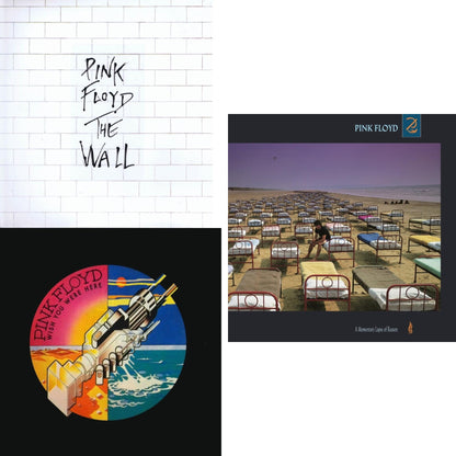 This is a 3 LP Vinyl SKU bundle.
1.This LP Vinyl is brand new.Format: LP VinylMusic Style: Prog RockThis item's title is: WallArtist: Pink FloydLabel: PARLOPHONEBarcode: 5099902988313Release Date: 8/26/2016
2.This LP Vinyl is brand new.