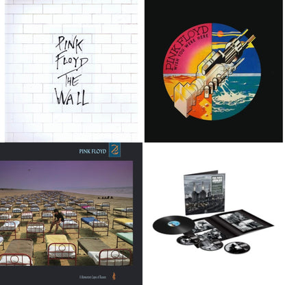 This is a 4 LP Vinyl SKU bundle.
1.This LP Vinyl is brand new.Format: LP VinylMusic Style: Prog RockThis item's title is: WallArtist: Pink FloydLabel: PARLOPHONEBarcode: 5099902988313Release Date: 8/26/2016
2.This LP Vinyl is brand new.