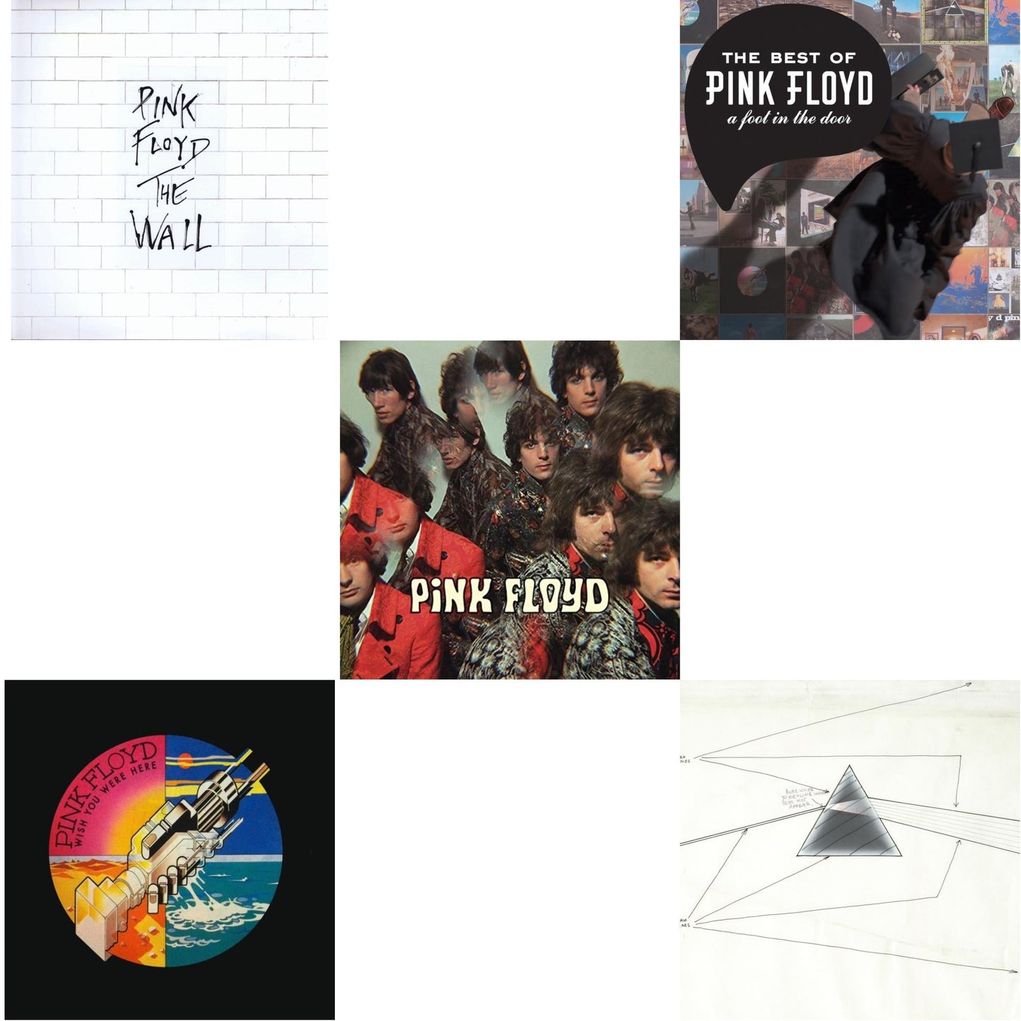 This is a 5 LP Vinyl SKU bundle.
1.This LP Vinyl is brand new.Format: LP VinylMusic Style: Prog RockThis item's title is: WallArtist: Pink FloydLabel: PARLOPHONEBarcode: 5099902988313Release Date: 8/26/2016
2.This LP Vinyl is brand new.