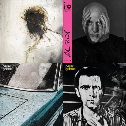 Passion: Music For The Last Temptation Of Christ (2LP) & I/O (Bright-Side Mix/2LP) & Peter Gabriel 1: Car & Peter Gabriel 3: Melt