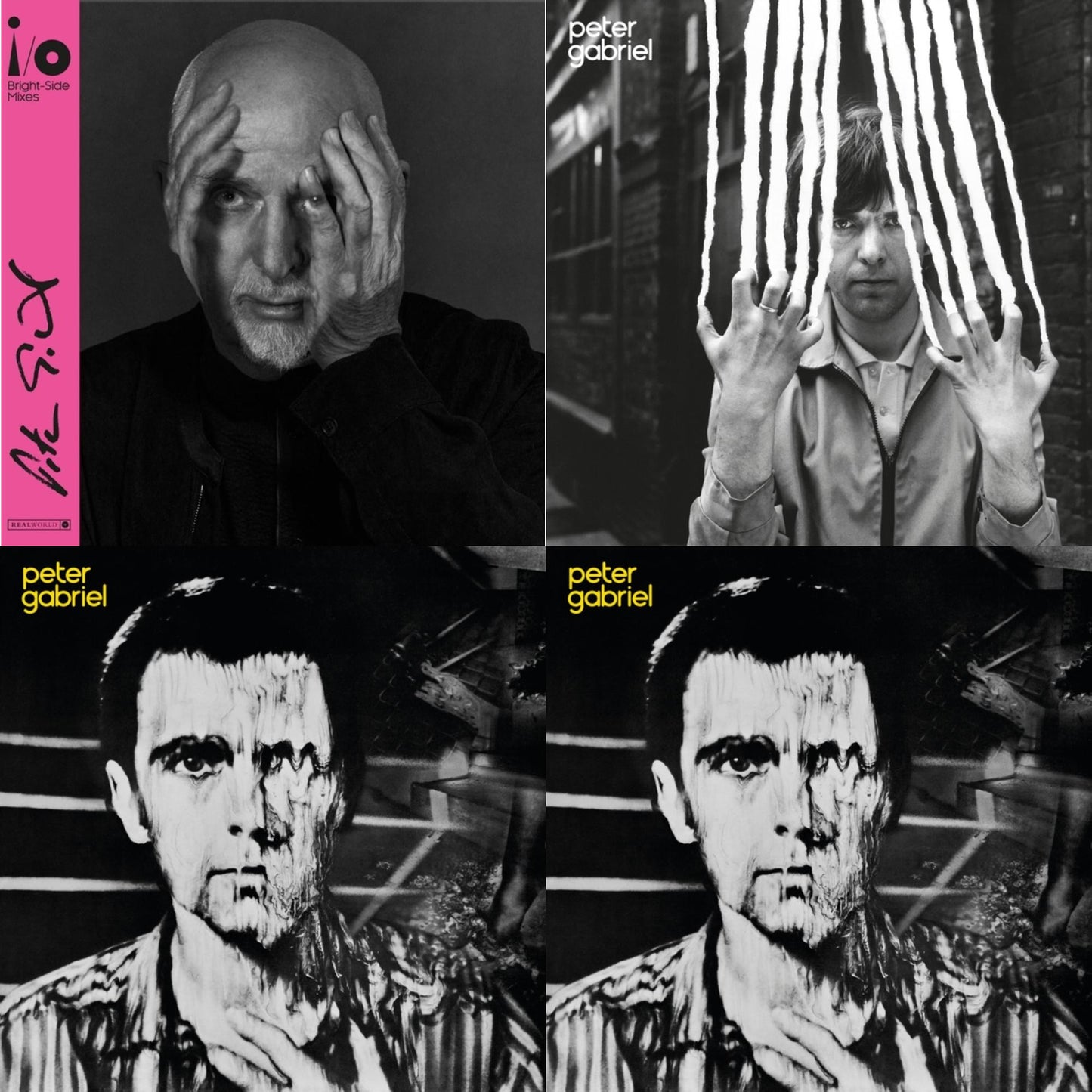 I/O (Bright-Side Mix/2LP) & Peter Gabriel 2: Scratch & Peter Gabriel 3: Melt & Peter Gabriel 3: Melt (Yellow LP Vinyl/180G)