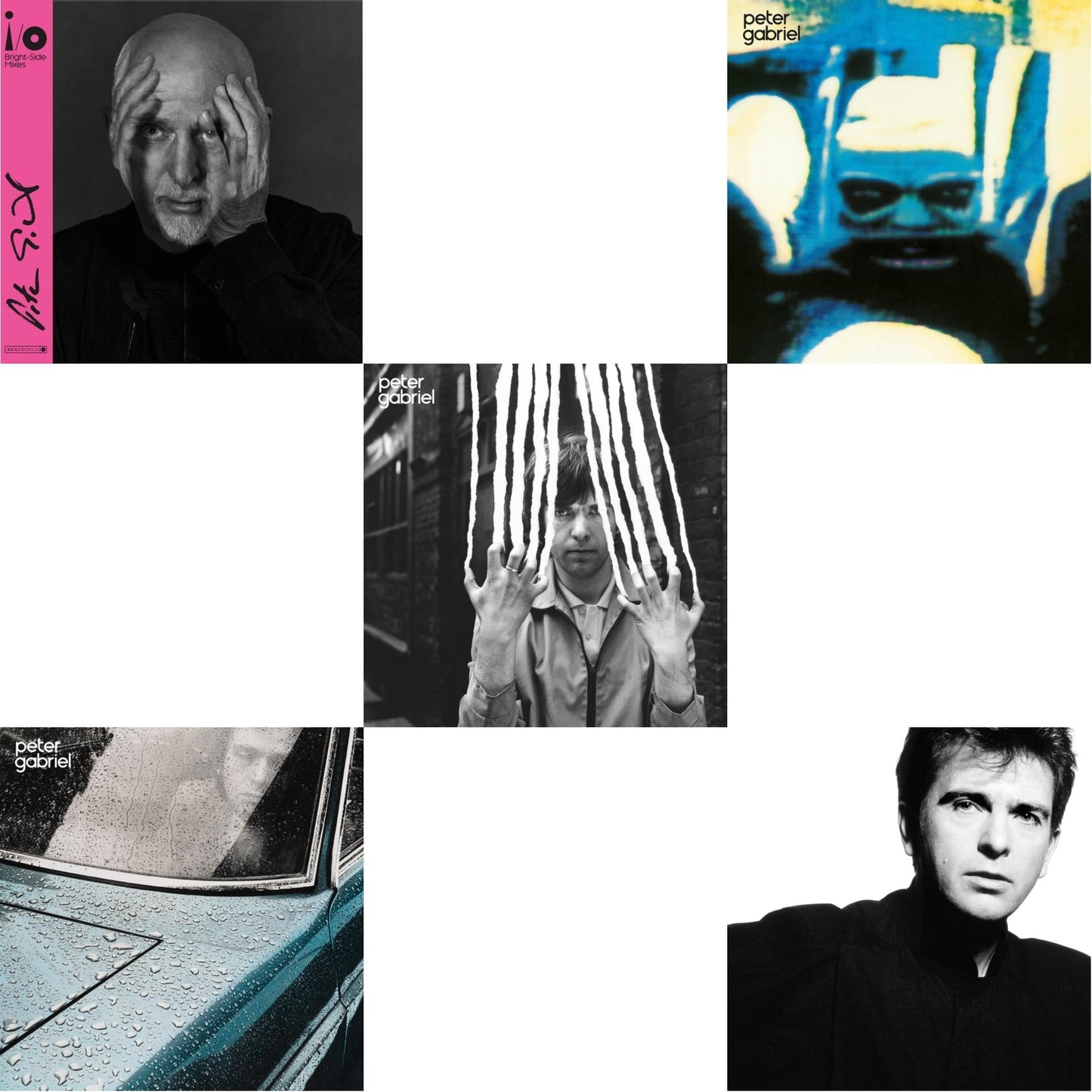 I/O (Bright-Side Mix/2LP) & Peter Gabriel 1: Car & Peter Gabriel 2: Scratch & Peter Gabriel 4: Security & So