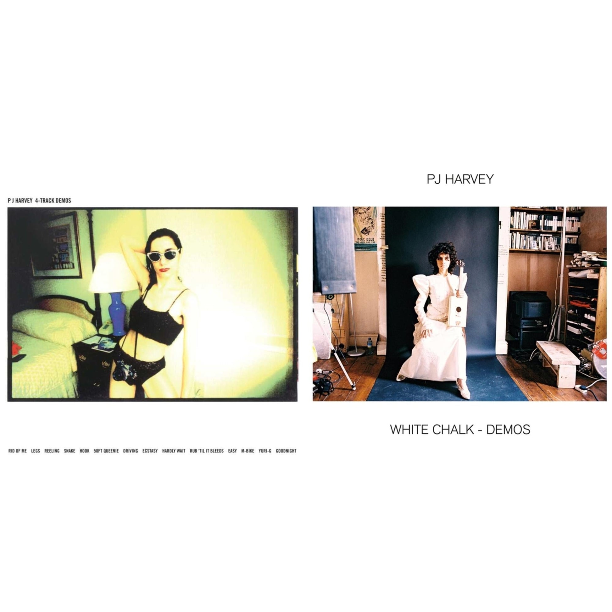 This is a 2 LP Vinyl SKU bundle.
1.This LP Vinyl is brand new.Format: LP VinylMusic Style: Hard RockThis item's title is: White Chalk (Demos)Artist: Pj HarveyLabel: ISLANDBarcode: 602507253509Release Date: 6/25/2021
2.This LP Vinyl is brand new.