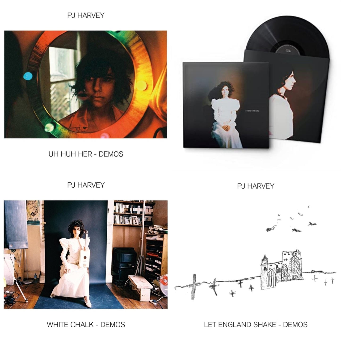 Uh Huh Her (Demos) & White Chalk & White Chalk (Demos) & Let England Shake - Demos
