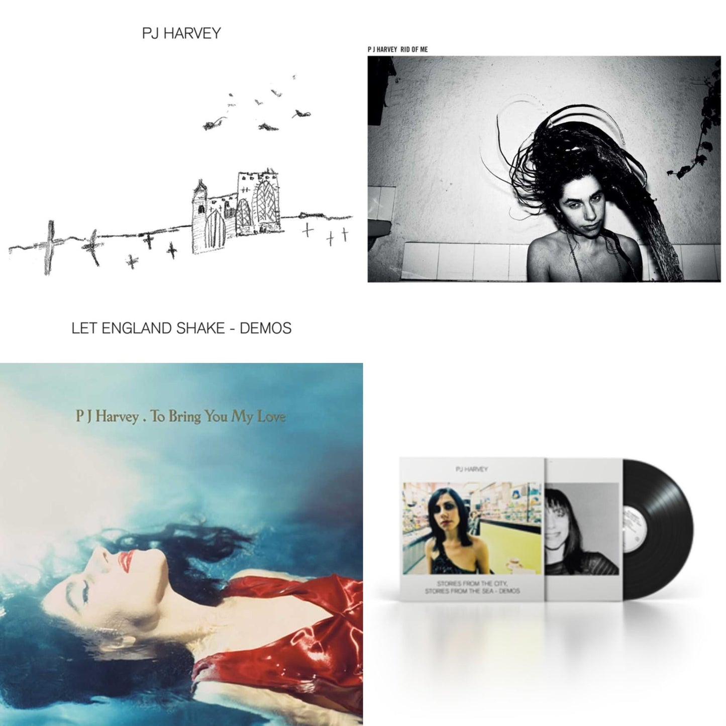 Let England Shake - Demos & Rid Of Me & To Bring You My Love & Stories From The City, Stories From The Sea - Demos