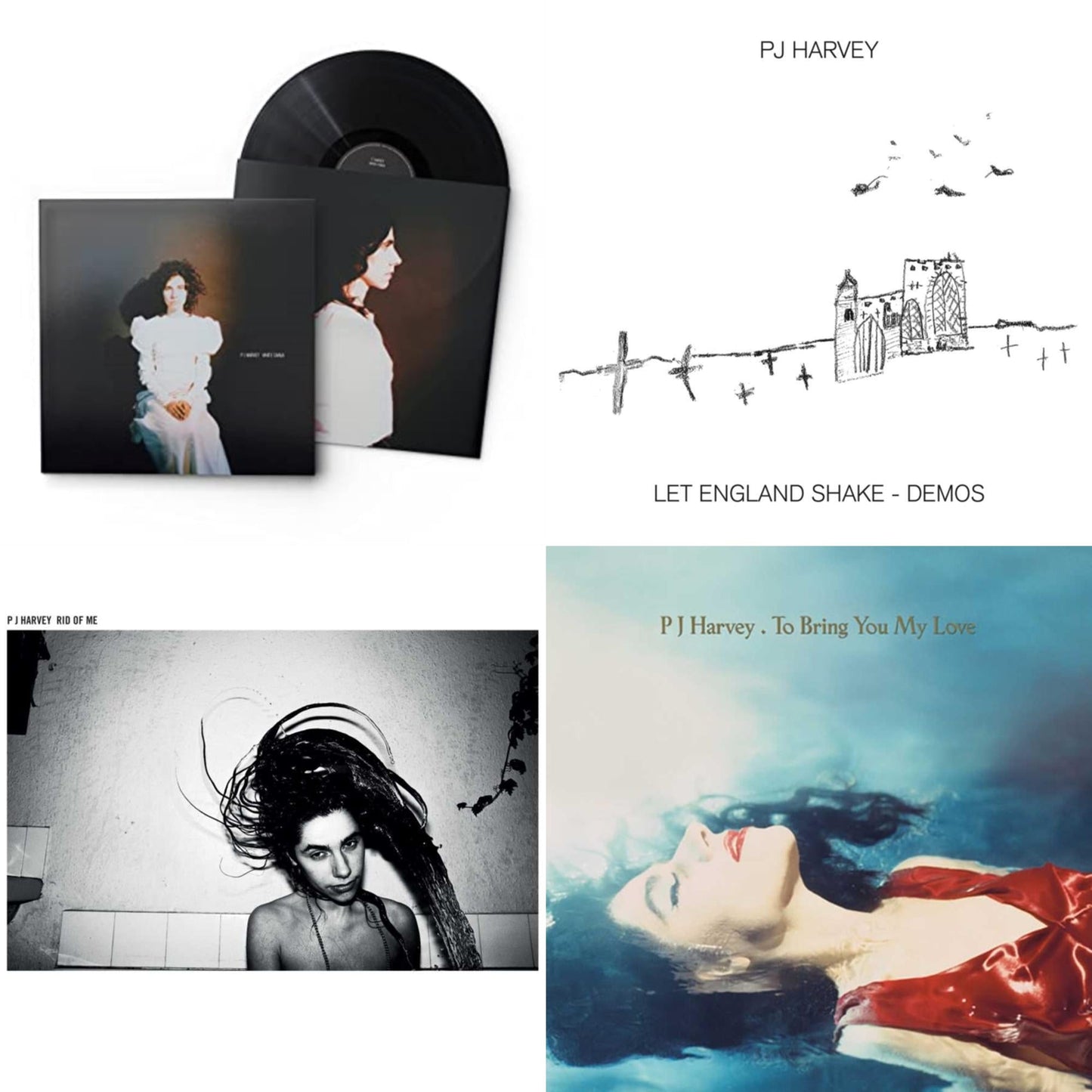 White Chalk & Let England Shake - Demos & Rid Of Me & To Bring You My Love
