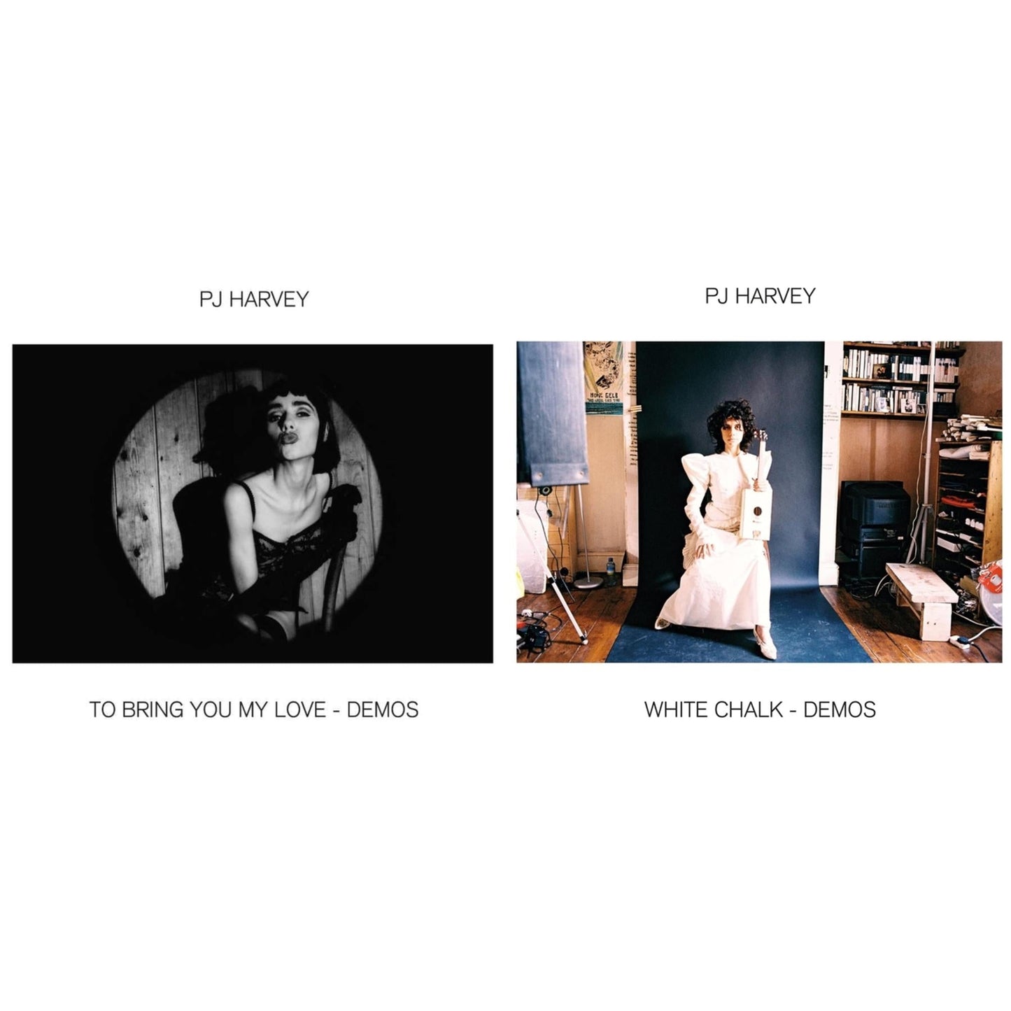This is a 2 LP Vinyl SKU bundle.
1.This LP Vinyl is brand new.Format: LP VinylMusic Style: Hard RockThis item's title is: White Chalk (Demos)Artist: Pj HarveyLabel: ISLANDBarcode: 602507253509Release Date: 6/25/2021
2.This LP Vinyl is brand new.