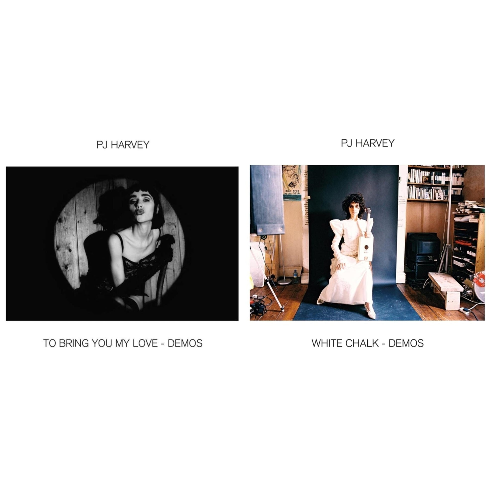 This is a 2 LP Vinyl SKU bundle.
1.This LP Vinyl is brand new.Format: LP VinylMusic Style: Hard RockThis item's title is: White Chalk (Demos)Artist: Pj HarveyLabel: ISLANDBarcode: 602507253509Release Date: 6/25/2021
2.This LP Vinyl is brand new.