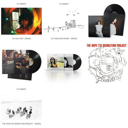 This is a 7 LP Vinyl SKU bundle.
1.This LP Vinyl is brand new.Format: LP VinylThis item's title is: Uh Huh Her (Demos)Artist: Pj HarveyLabel: ISLANDBarcode: 602507253240Release Date: 4/30/2021
2.This LP Vinyl is brand new.