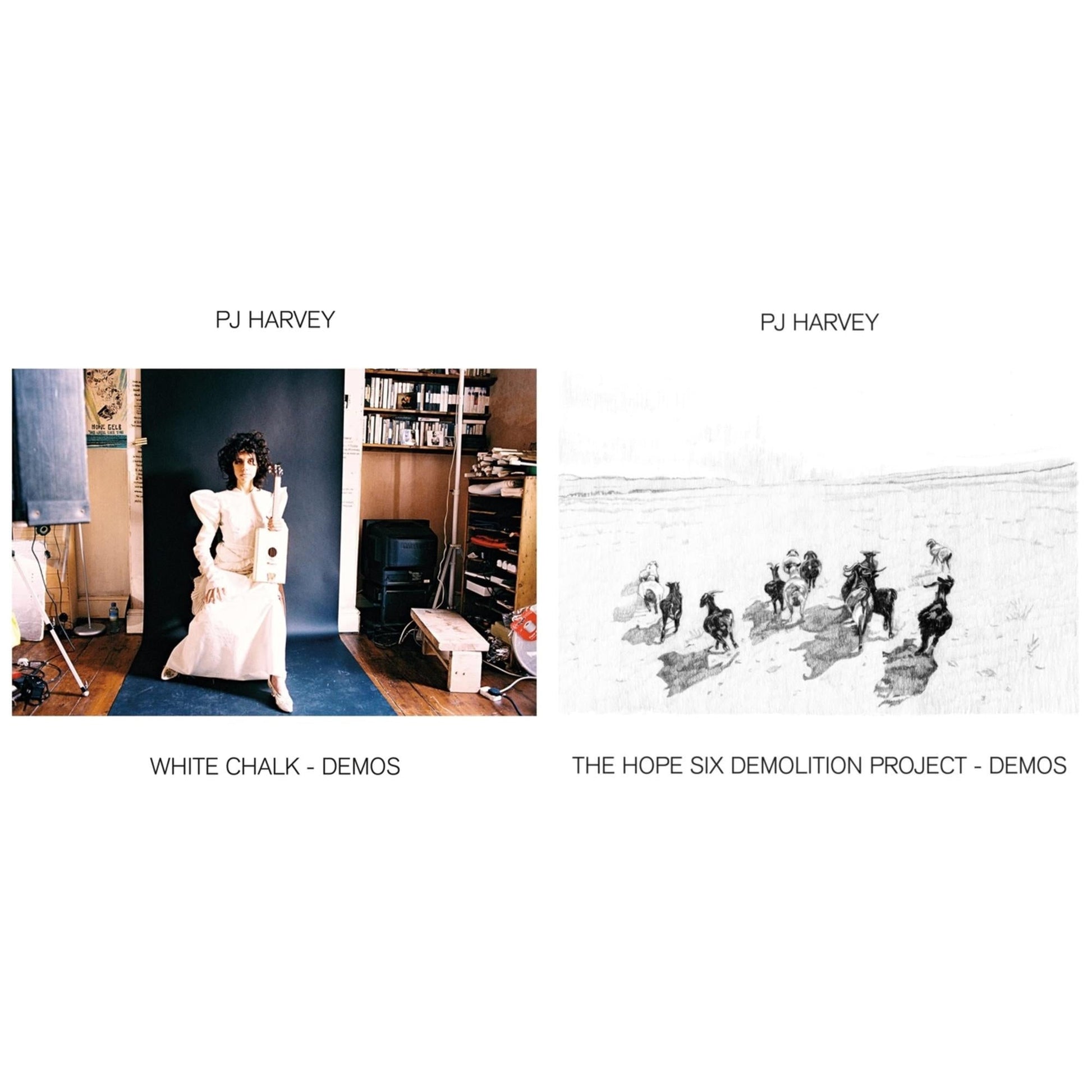 This is a 2 LP Vinyl SKU bundle.
1.This LP Vinyl is brand new.Format: LP VinylMusic Style: Hard RockThis item's title is: White Chalk (Demos)Artist: Pj HarveyLabel: ISLANDBarcode: 602507253509Release Date: 6/25/2021
2.This LP Vinyl is brand new.