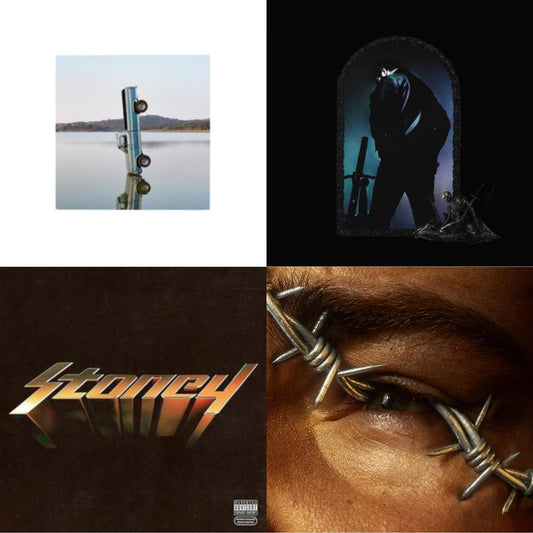 F-1 Trillion (2LP) & Hollywood's Bleeding (2LP/Pink Vinyl) & Stoney (Orange LP Vinyl) & Beerbongs & Bentleys (2LP/Clear Vinyl)