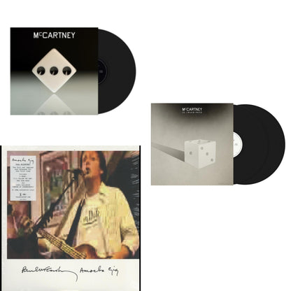 This is a 3 LP Vinyl SKU bundle.
1.This LP Vinyl is brand new.Format: LP VinylThis item's title is: Mccartney Iii (180G/Gatefold/Printed Inner Sleeve)Artist: Paul MccartneyLabel: CAPITOLBarcode: 602435136592Release Date: 12/18/2020
2.This LP Vinyl is brand new.