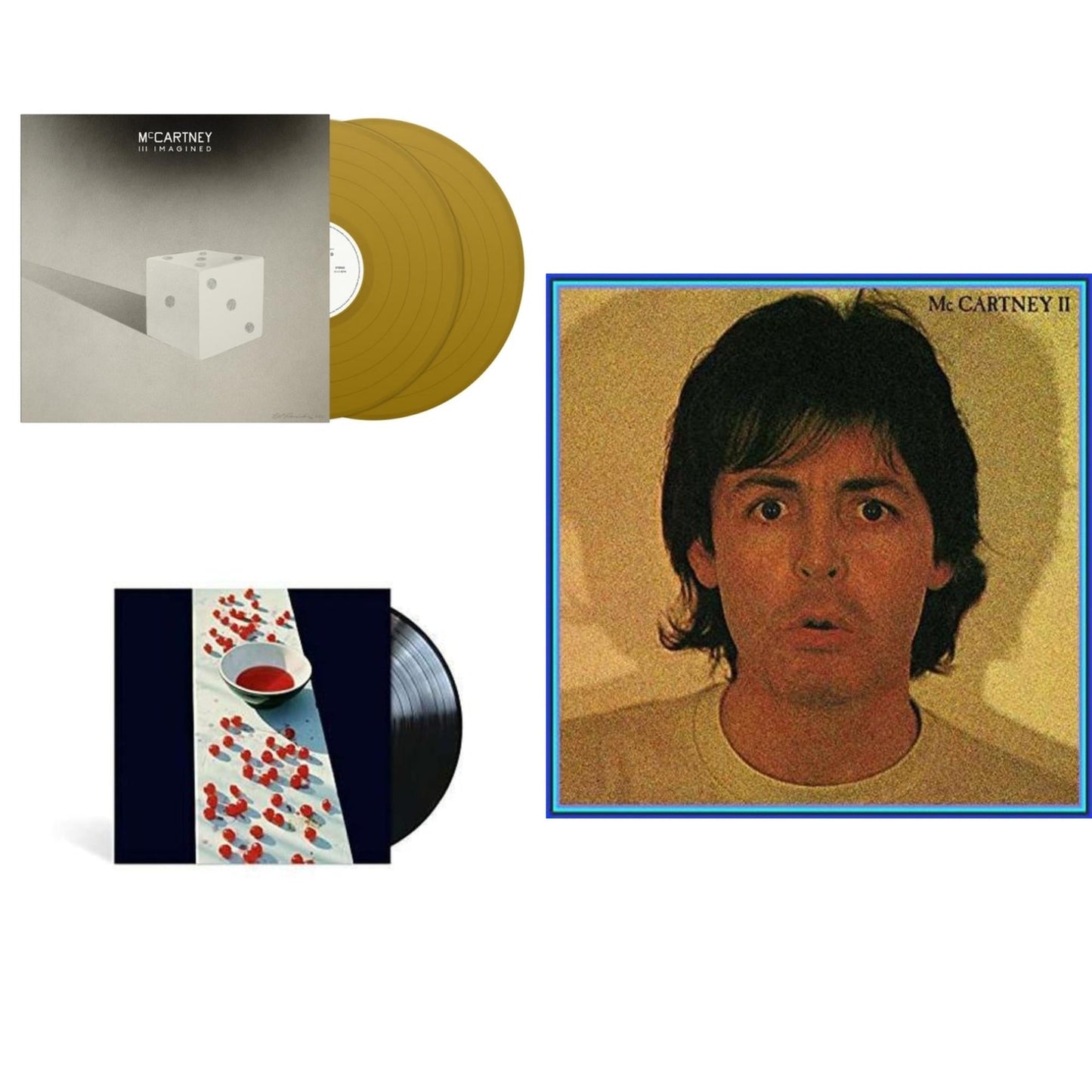 Mccartney Iii Imagined (Gold Vinyl/2LP) (I) & Mccartney (180G) & Mccartney Ii