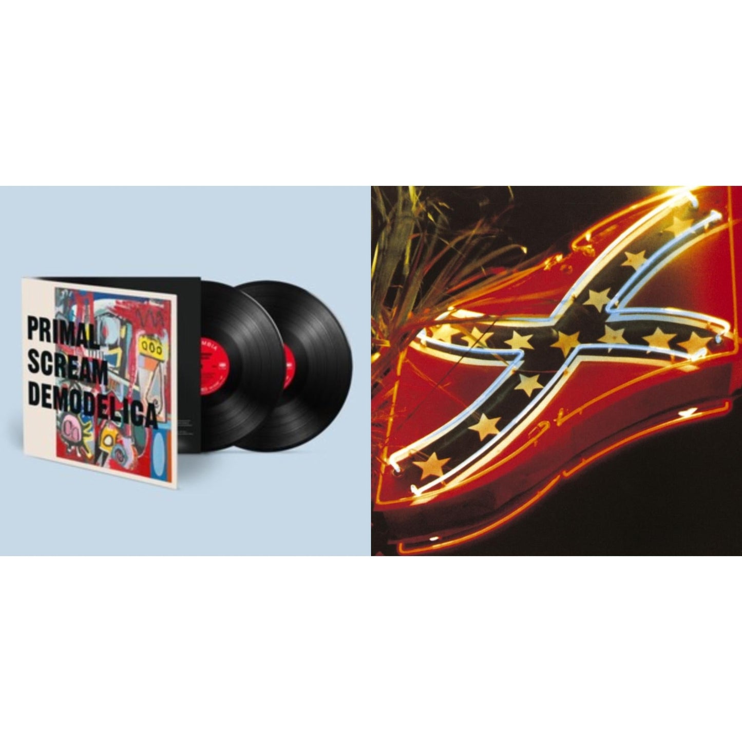 This is a 2 LP Vinyl SKU bundle.
1.This LP Vinyl is brand new.Format: LP VinylThis item's title is: Give Out But Don't Give Up (The Original Memphis Recordings) (3LP/140G)Artist: Primal ScreamLabel: RUN OUT GROOVEBarcode: 081227906207Release Date: 9/10/2021
2.This LP Vinyl is brand new.