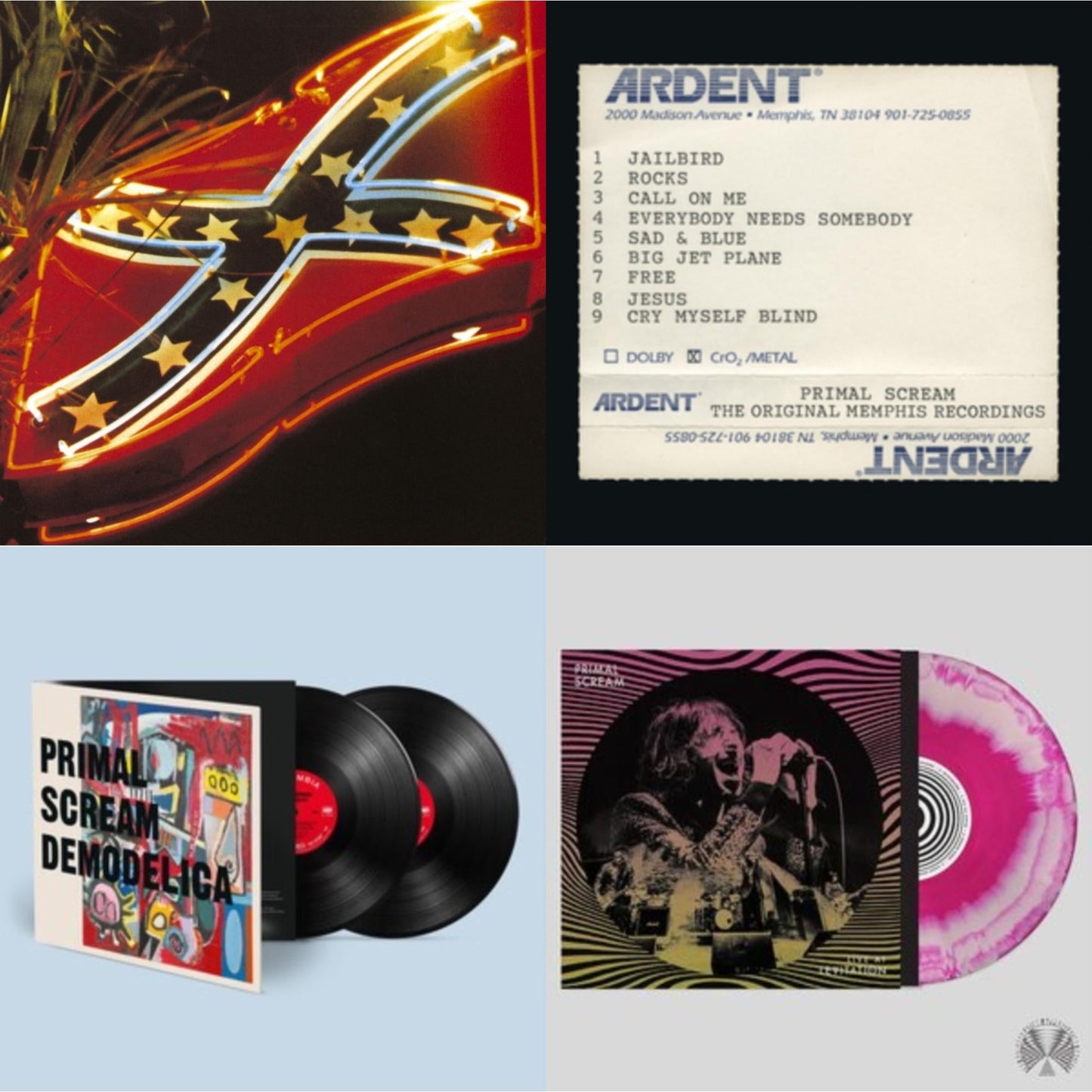 Give Out But Don't Give Up (The Original Memphis Recordings) (3LP/140G) & Give Out But Don’T Give Up & Demodelica & Live At Levitation (Pink LP Vinyl) (Ten Bands One Cause)