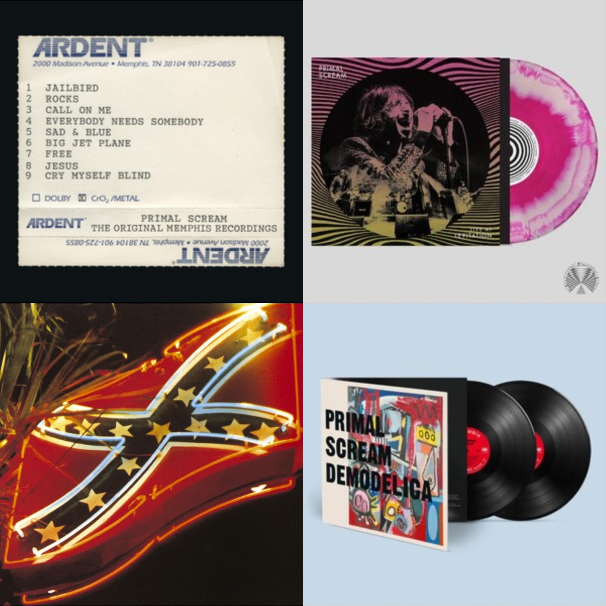 This is a 4 LP Vinyl SKU bundle.
1.This LP Vinyl is brand new.Format: LP VinylMusic Style: Pop RockThis item's title is: Give Out But Don’T Give UpArtist: Primal ScreamLabel: SONYBarcode: 190758157412Release Date: 10/12/2018
2.This LP Vinyl is brand new.