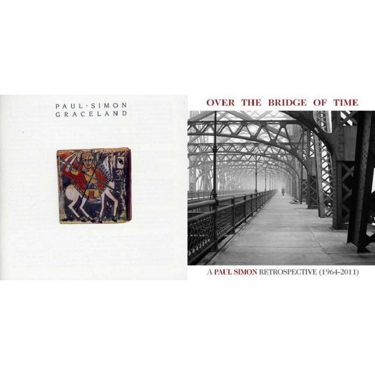 This is a 2 CD SKU bundle.
1.This CD is brand new.Format: CDMusic Style: AfrobeatThis item's title is: Graceland (2011 Remaster)Artist: Paul SimonLabel: SMGBarcode: 886978425027Release Date: 10/24/2011
2.This CD is brand new.