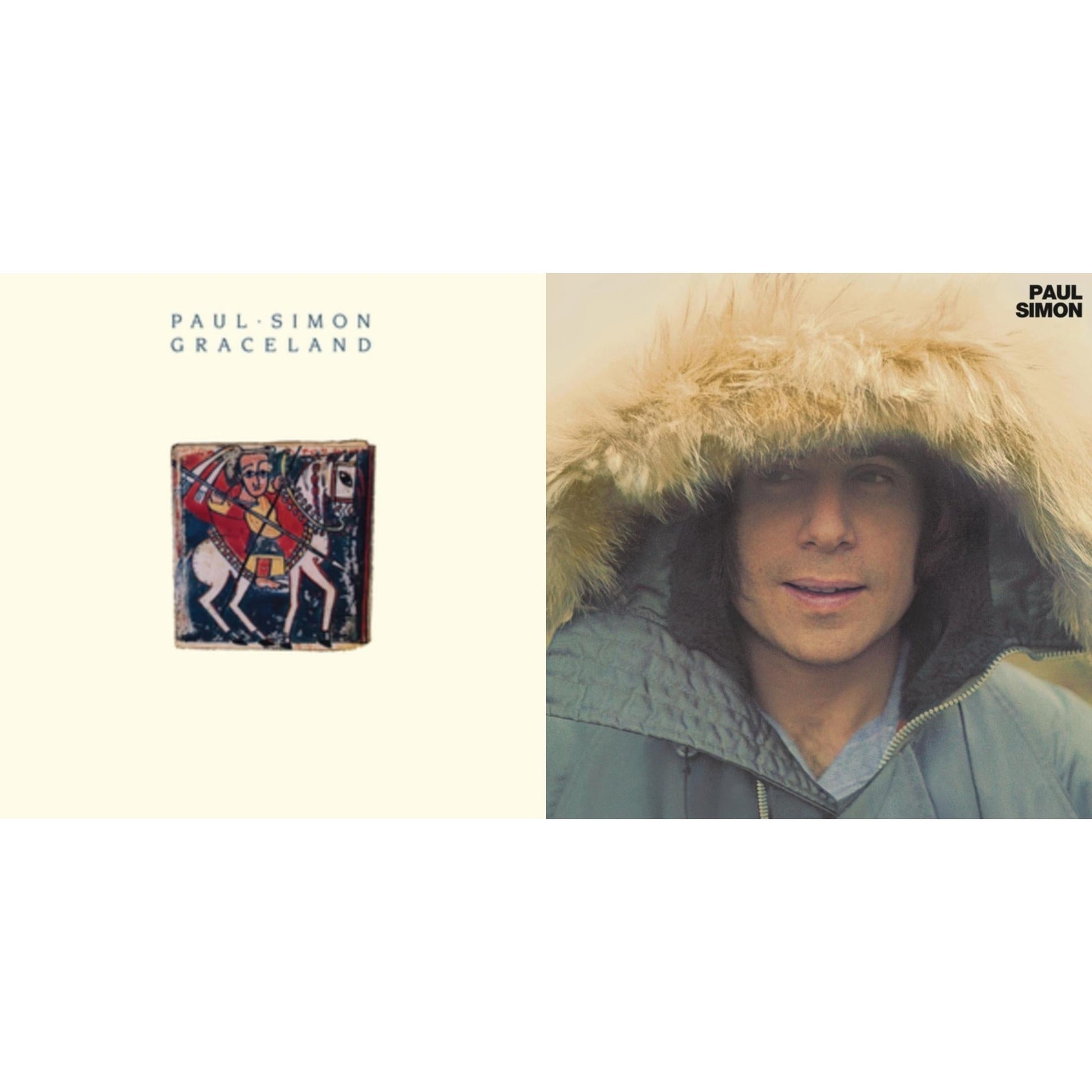 This is a 2 LP Vinyl SKU bundle.
1.This LP Vinyl is brand new.Format: LP VinylMusic Style: AfrobeatThis item's title is: Graceland (25Th Anniversary Edition)Artist: Paul SimonLabel: SMGBarcode: 886919147216Release Date: 6/5/2012
2.This LP Vinyl is brand new.