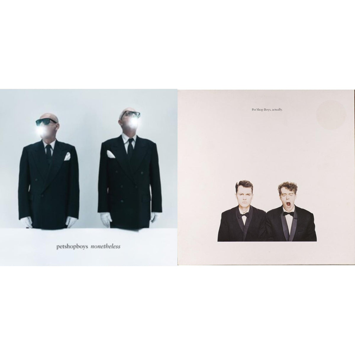 Pet Shop Boys - Actually (2018 Remastered Version) & Nonetheless - LP Vinyl Bundle