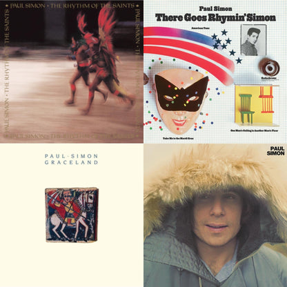 Rhythm Of The Saints (140G/Dl Code) & There Goes Rhymin' Simon (Opaque Orange LP Vinyl/50Th Anniversary) (Rsd Essential) & Graceland (25Th Anniversary Edition) & Paul Simon (180G)