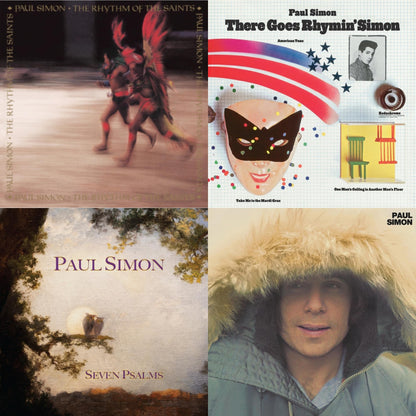 Rhythm Of The Saints (140G/Dl Code) & There Goes Rhymin' Simon (Opaque Orange LP Vinyl/50Th Anniversary) (Rsd Essential) & Seven Psalms (140G) & Paul Simon (180G)