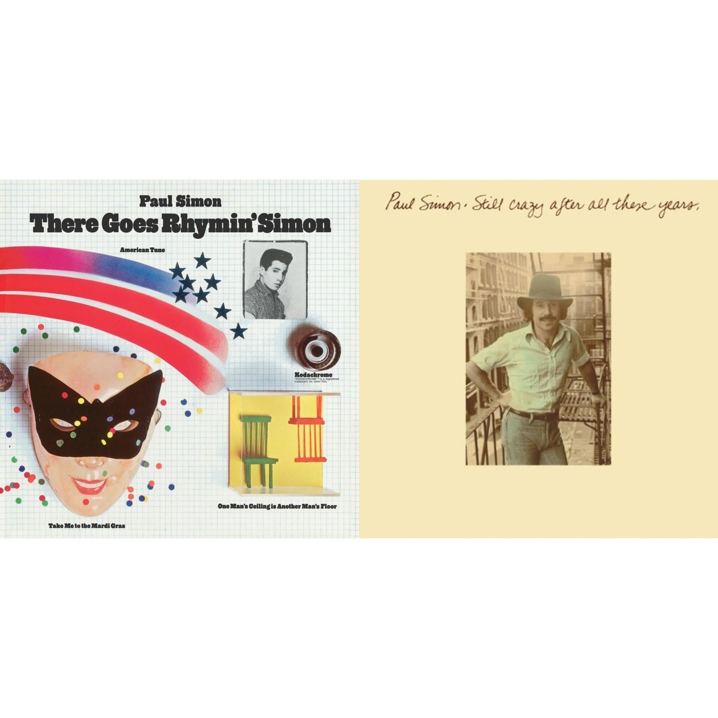 There Goes Rhymin' Simon (Opaque Orange LP Vinyl/50Th Anniversary) (Rsd Essential) & Still Crazy After All These Years (180G)